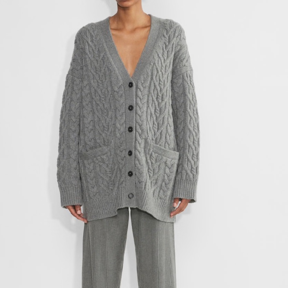 Aritzia Untether 100% Merino Wool Cardigan